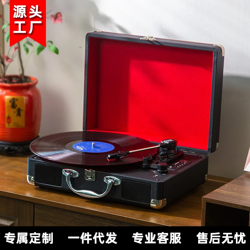 Spot cross-border CD retro vinyl record stereo phonograph stereo living room European record player wholesale