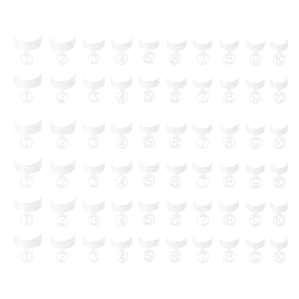 

500 шт., легкая прочная пластина в форме полумесяца, дизайн ногтей, маникюр, домашний декор для ногтей, декоративные аксессуары для салона