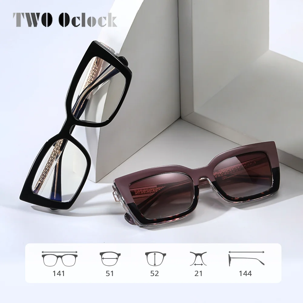 Óculos de sol magnéticos feminino clip-on quadrado óculos de sol cp quadro proteção uv anti-reflexo óculos retro moda 2025 novo