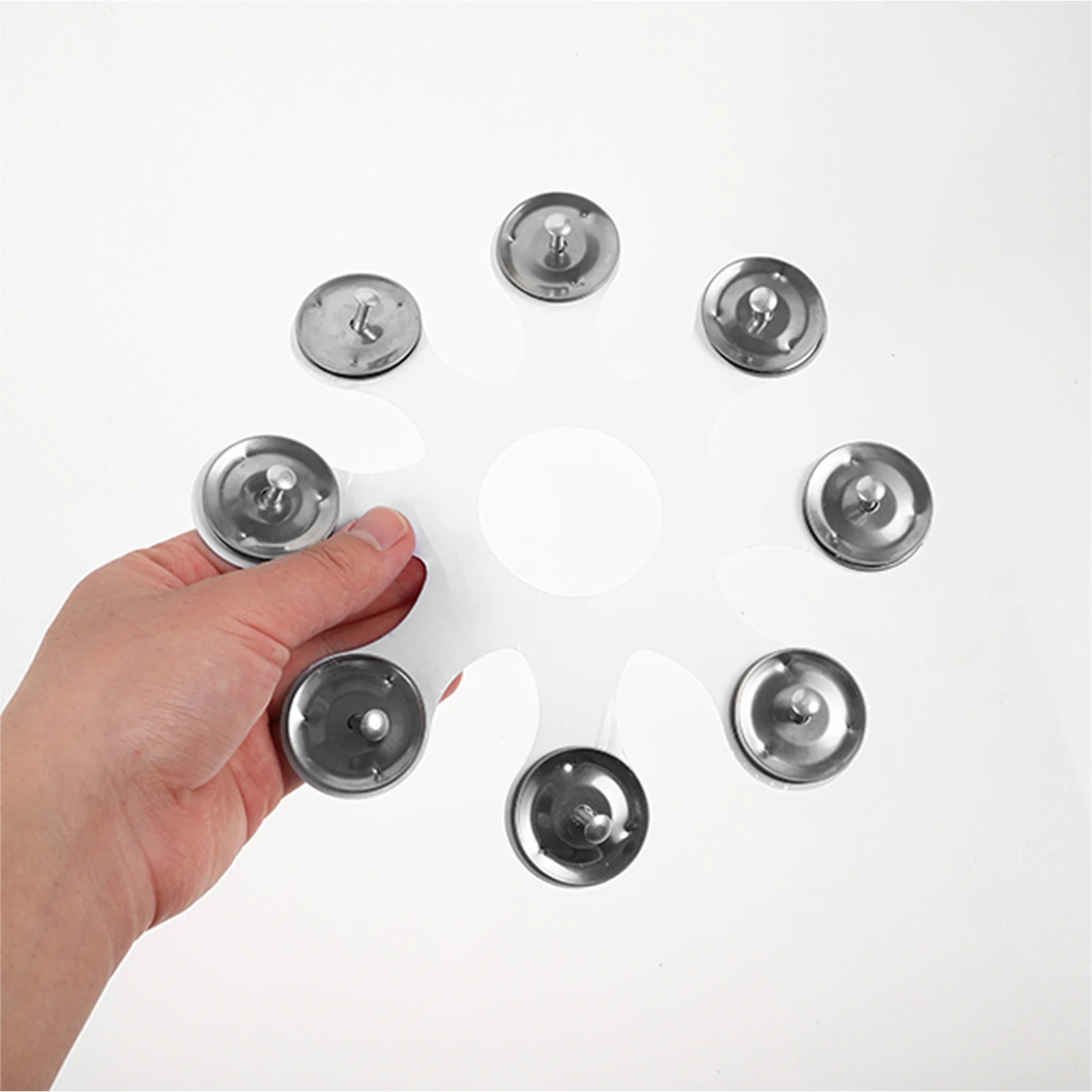 

Rings and Cymbals Drum Hihat Accessory Octopus Tambourine Stainless Steel Handbell Supply