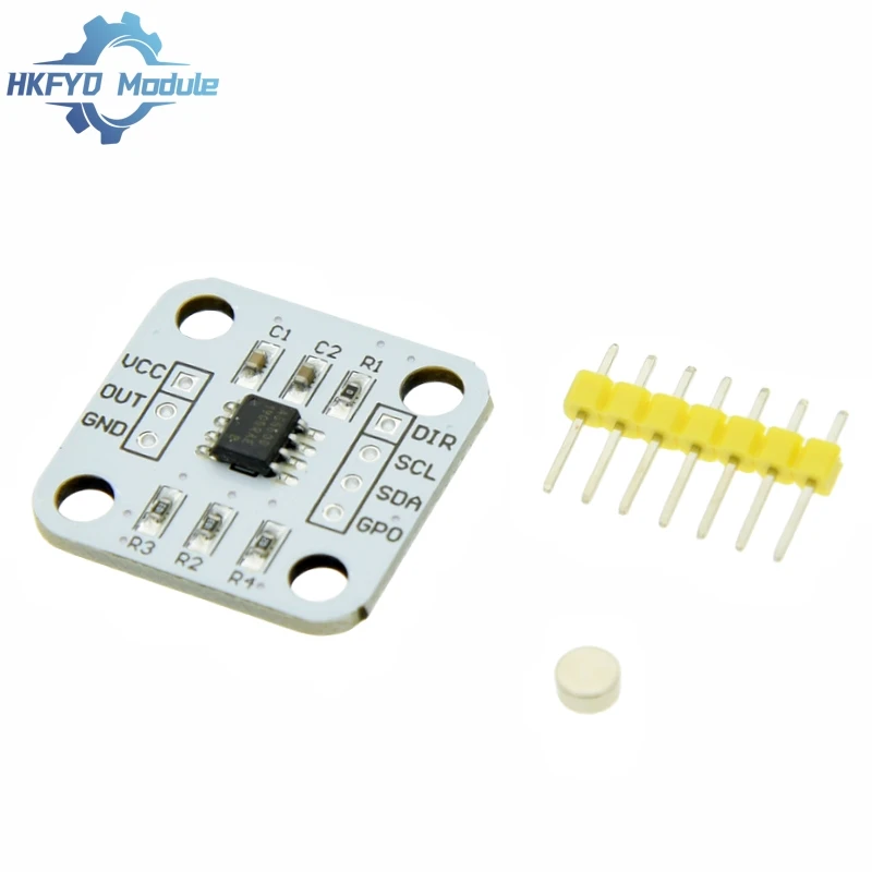 AS5600 Magnetic Encoder Induction Angle Measurement Sensor Module 12bit High Precision