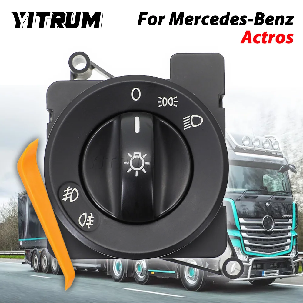 

YITRUM Truck Parts For Mercedes Benz Actros Trucks Car Headlight Fog Lamp Light Control Switch 9435450904 A9435450904