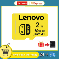 Lenovo 2TB Memory Card U3 V60 Flash SD Card Extreme Pro UHS-I Micro TF SD Cards 512GB 256GB 128GB Wholesale For Nintendo Switch