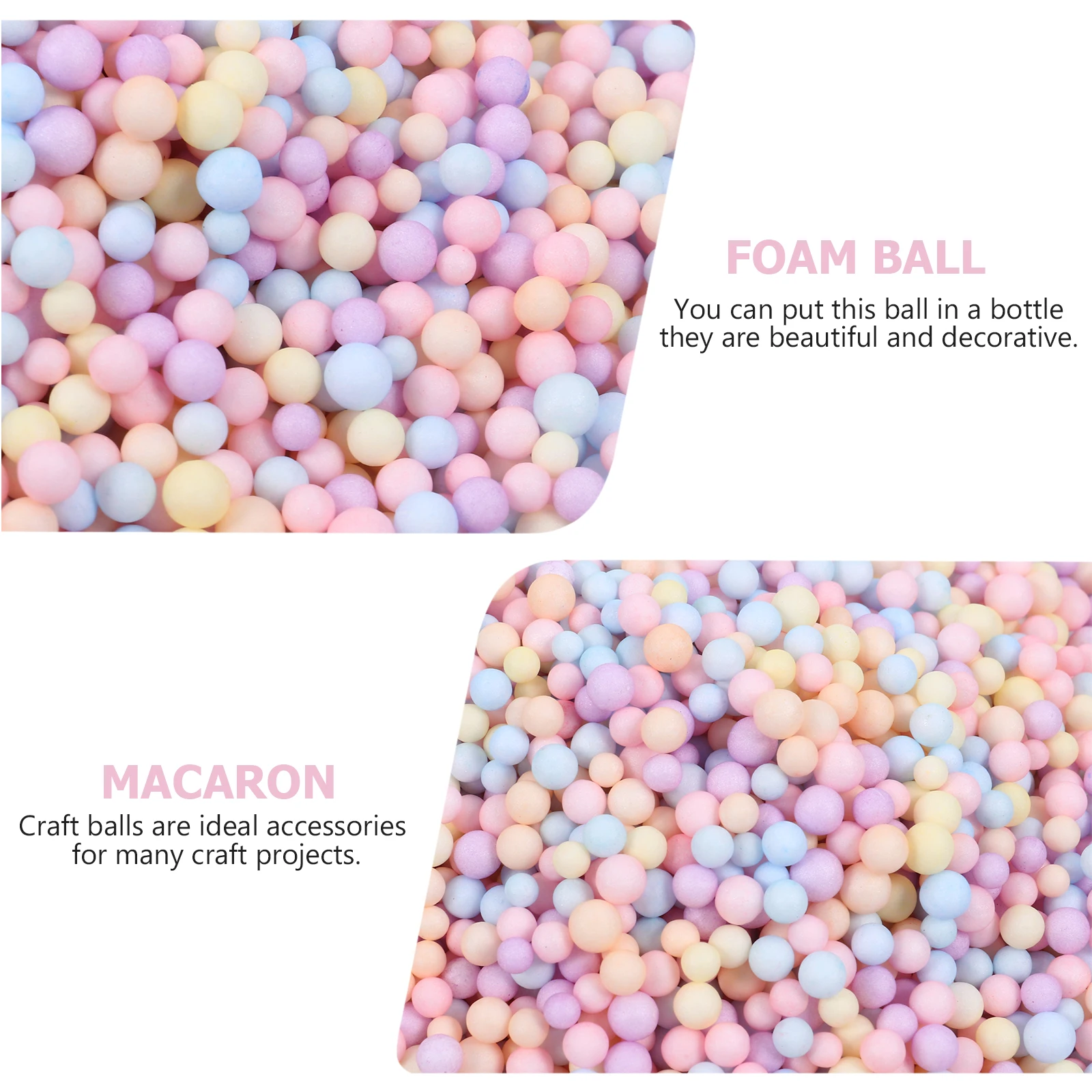 Foam Ball Making DIY Balls Colorful Filling Beads Small Decoration ing Fruit