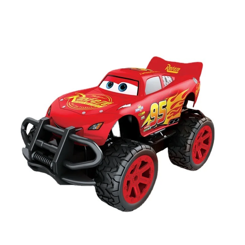 Mobil REMOTE CONTROL ไฟฟ้าจำลองแบบรถแข่งของเล่น4ทาง Disney รถแข่งของเล่น Cars3ของเล่นบังคับ Lightning Mcqueen รุ่น S ของขวัญสำหรับเด็ก