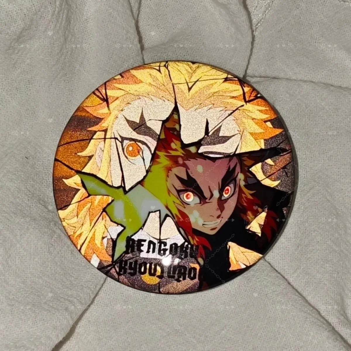 ゴーストスレイヤーブレード粉砕コスプレバーバッジアニメバー雑穀ペンダント周囲反射ハンサム漫画