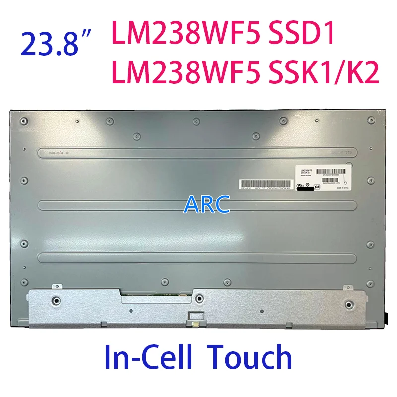 New 23.8 inch LCD Screen Display LM238WF5 SSD1 In Cell Touch