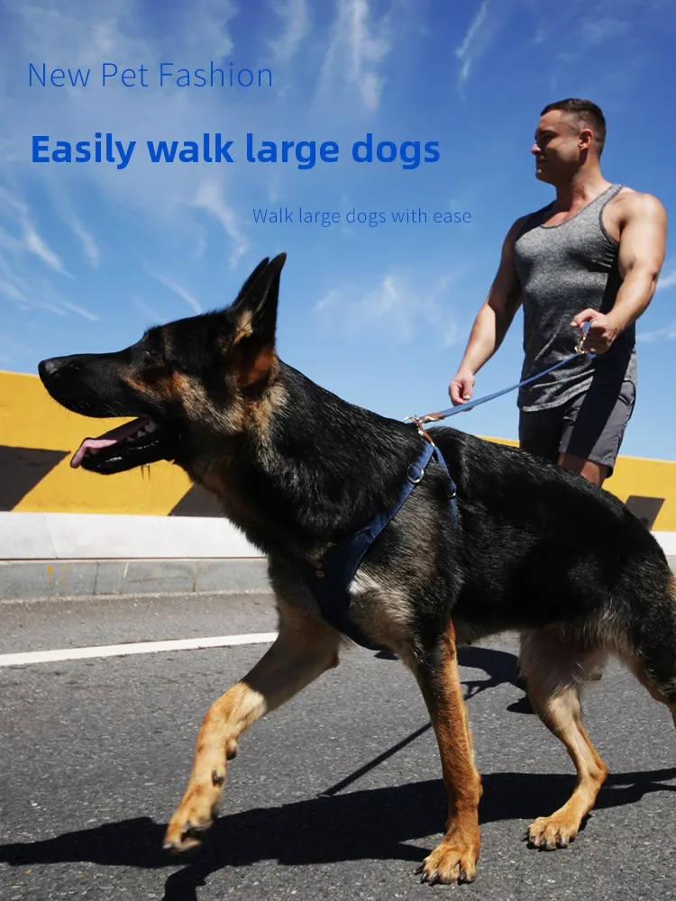 

Регулируемый поводок-жилет для собак, уличный поводок для прогулок для средних и крупных собак, корги, бордер-колли, Puppytie, зоотовары