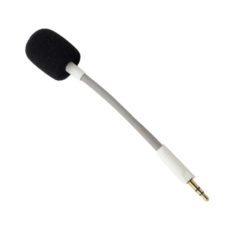 Replacement for Gamings Headsets 3.5mm Detachable Unidirectional Game Boom Microphones