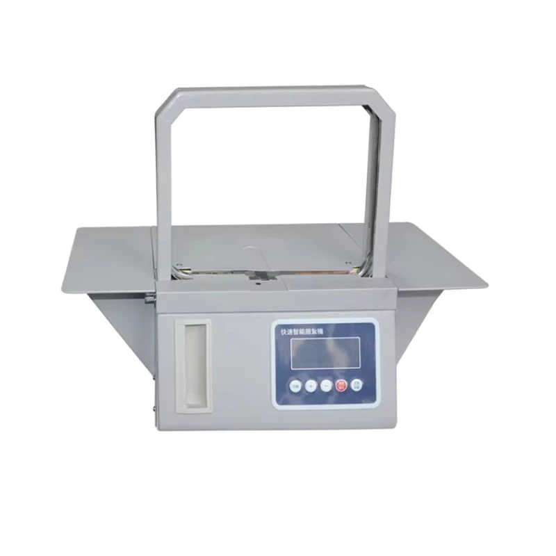 

Эффективная автоматическая обвязочная машина Простая в эксплуатации упаковочная машина для картонных лотков Упаковка для пищевых продуктов и напитков