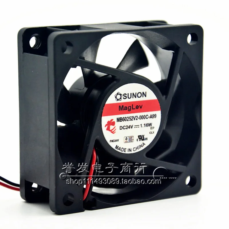 BARU ASLI MB60252V2-000C-A99 24V 1.16W 6025 60x60x25mm KIPAS PENDINGIN RADIATOR