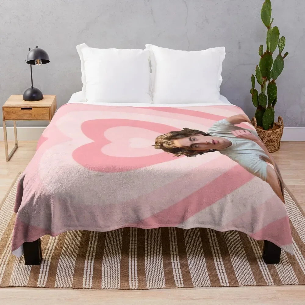 

timothee chalamet Throw Blanket Stuffeds Softest Bed Fashionable Luxury Brand Blankets