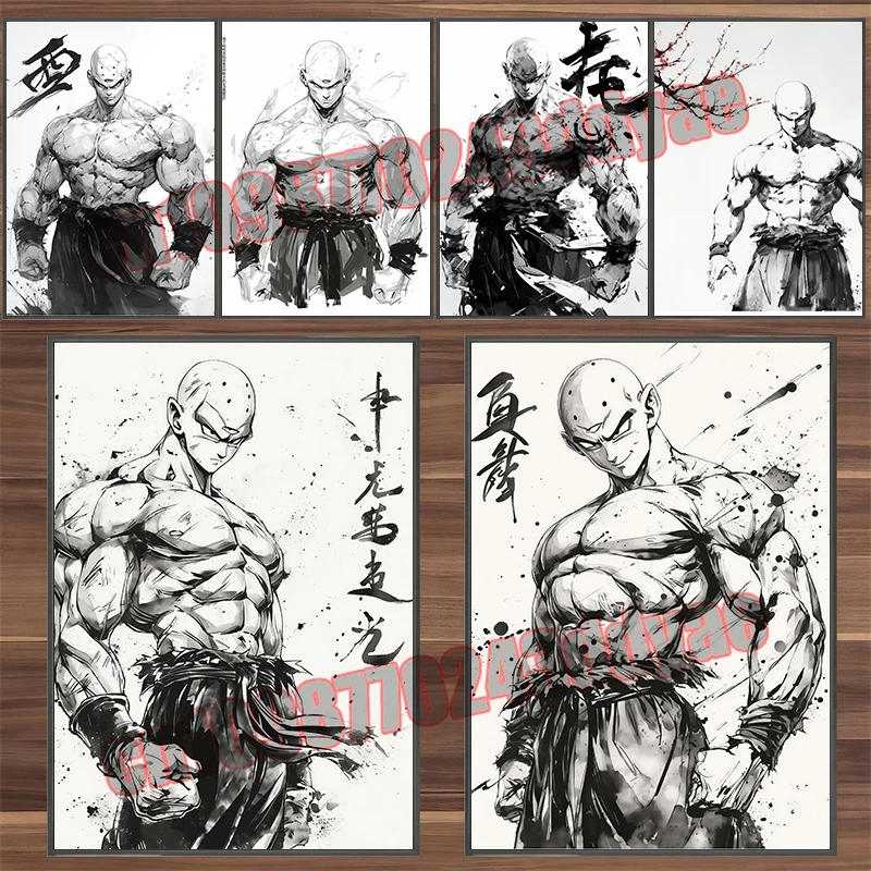 

Japanese Animation Dragon Ball Poster Painting Printing Canvas Pictures High Quality Family Bedroom Wall Art Deco Painting Gifts