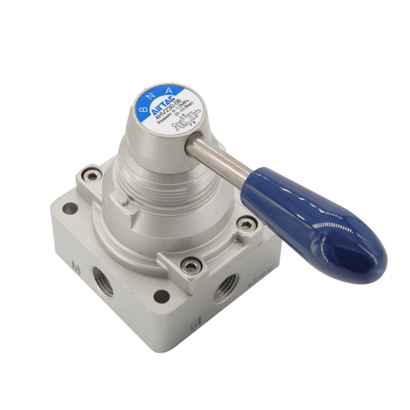 vanne-rotative-manuelle-pneumatique-push-pull-serie-4hv-4-voies-2-positions-4hv210-08-4hv230-08-4hv310-08-10