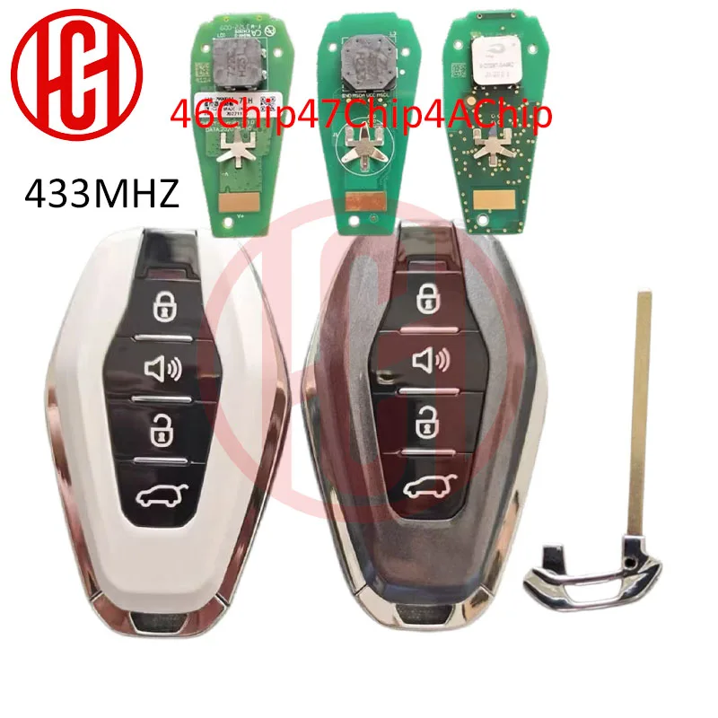 46/47/4A Chip Original Car Keyless Remote Key for Chery Cowin X3 X5 K60 Karry Soueast DX8 DX8S Jetour X70 X90 Plus X95 X70 Plus