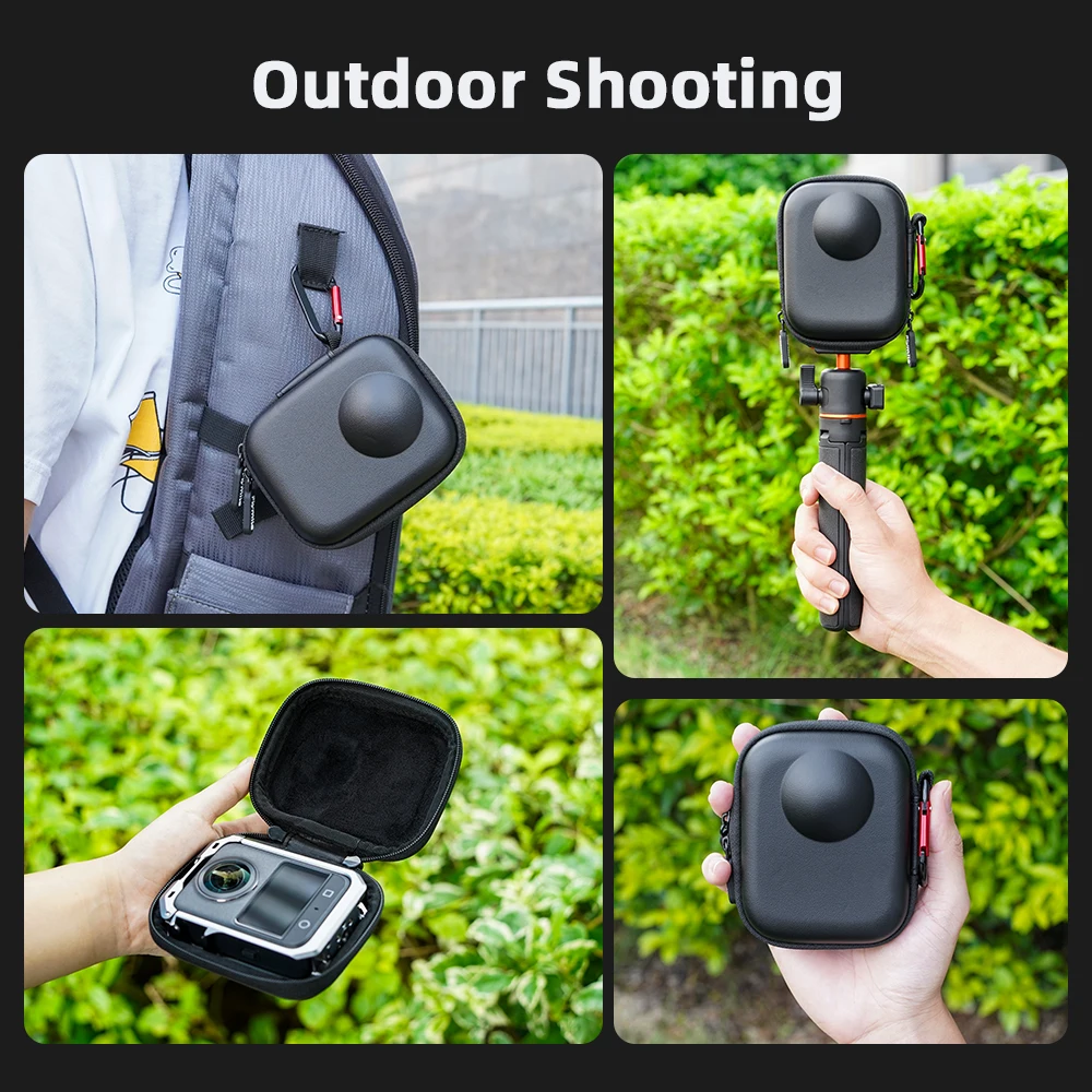 Flymile قفص حمل حقيبة ل DJI OSMO 360 حقيبة التخزين ملحقات الكاميرا الإطار المحمولة صندوق صغير قشرة صلبة المضادة للخدش