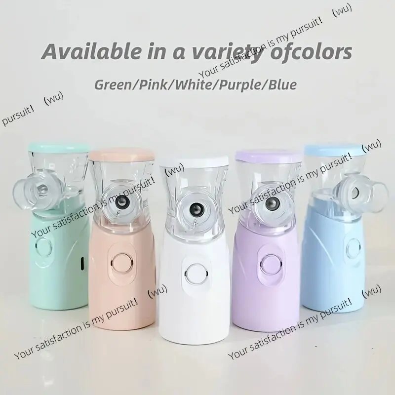 USB charging portable handheld humidifier, ultra-quiet air moisturizer with mist output, suitable for home and office travel