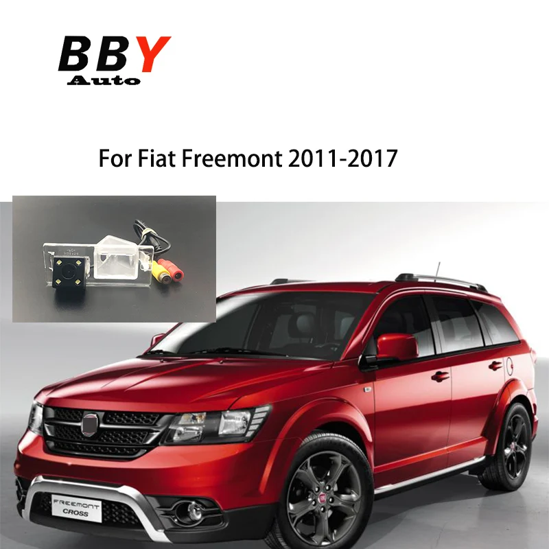 Rear View Camera For Dodge Journey 2008~2017 For Fiat Freemont 2011~2017 Parking with fix line CCD License plate Camera