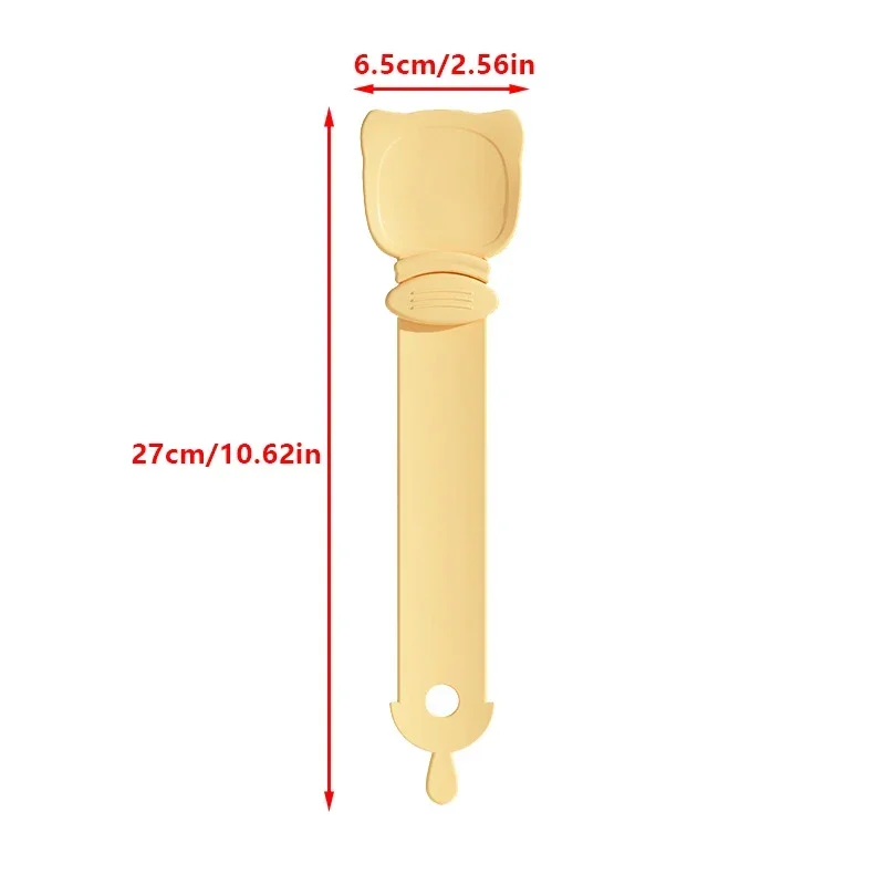 Cat Food Squeezing Feeding Spoon With Sliding Extruder For Squeezing Liquid Food Easy Cat Food Feeding Spoon