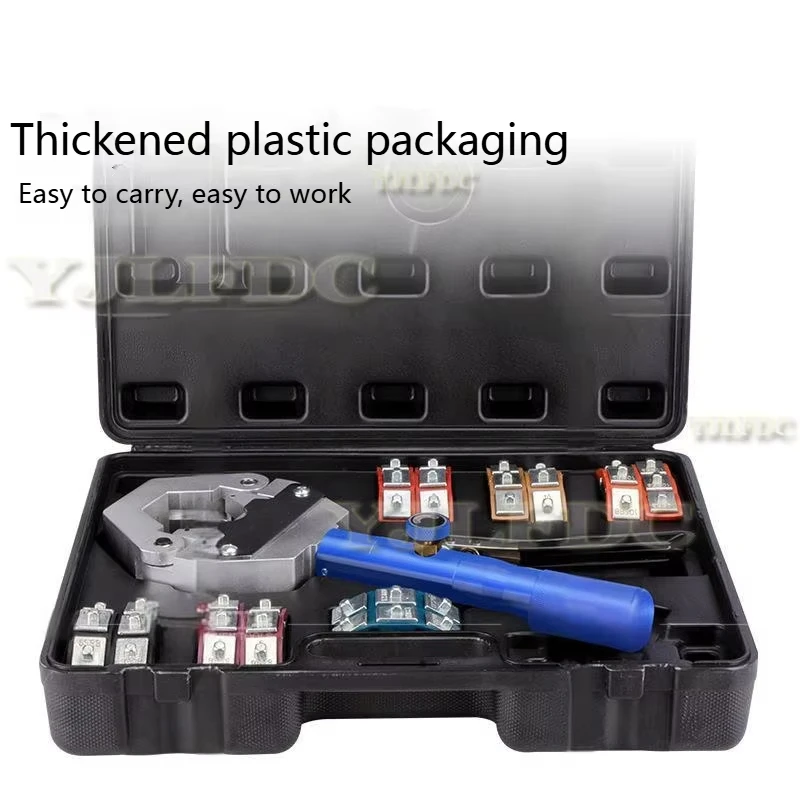 أداة تجعيد الخراطيم الهيدروليكية الصغيرة IG-71500 أداة تجعيد خرطوم التيار المتردد لتركيب خرطوم الشائكة والمطرز مع CE المقدمة #4