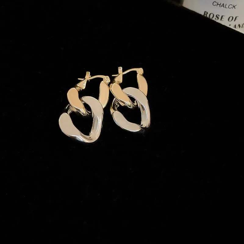 Boucles d'oreilles JOTassel Hoop pour femme, optique géométrique, accessoires de bijoux de fête, vente en gros