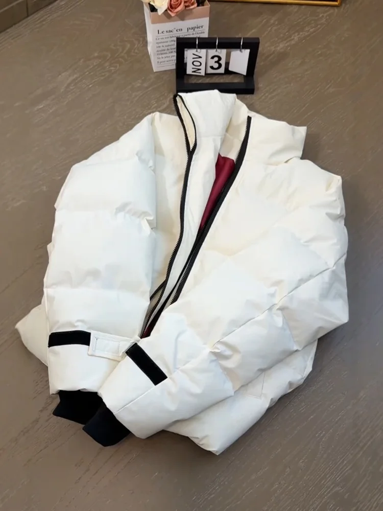 

Мужская зимняя куртка American Sle Thiened с воротником-стойкой, утепленная хлопком, модная, теплая, ветрозащитная, водонепроницаемая...