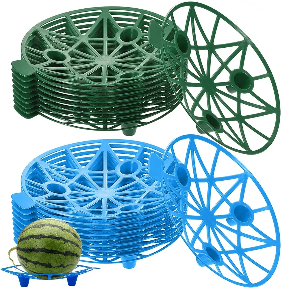 1pc New Anti-Rotting Fruit Tray Bracket Plant Tray Gardening Stand Vegetables Gardening Stand Tools Watermelon Stand Vegetables