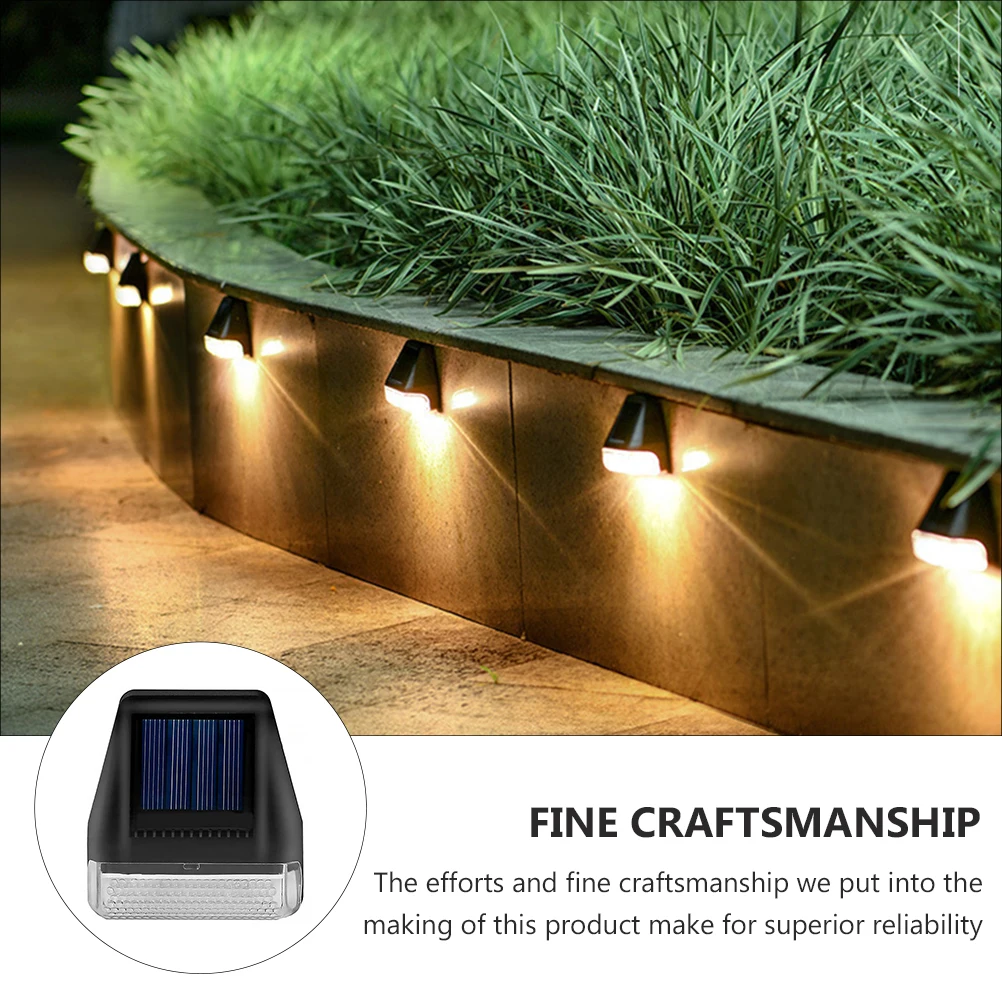 

Solar Wall Light Black Waterproof Outdoor LED Lights Solar Powered Night Lighting Garden Balcony ABS PP Material Easy Install