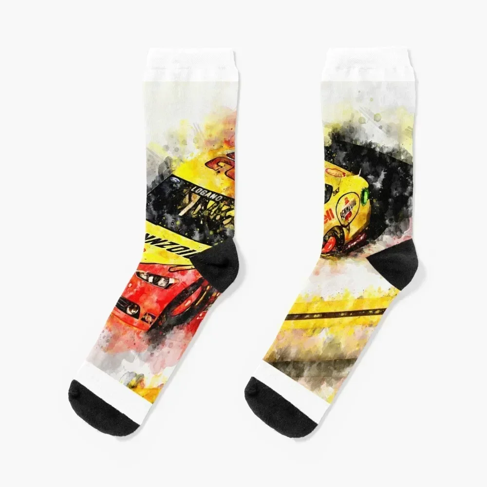 

Joey Logano Socks custom aesthetic sheer fashionable Socks For Man Women's