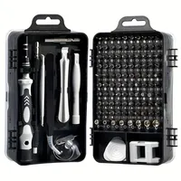 Precision Screwdriver 115 In 1 Magnetic Mini Screw Nuts Bits  Multifunction Repair Tools Kit Household Professional DIY