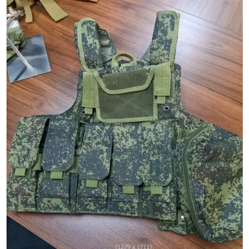 Russian Military Tactical Vest Outdoor Green Men