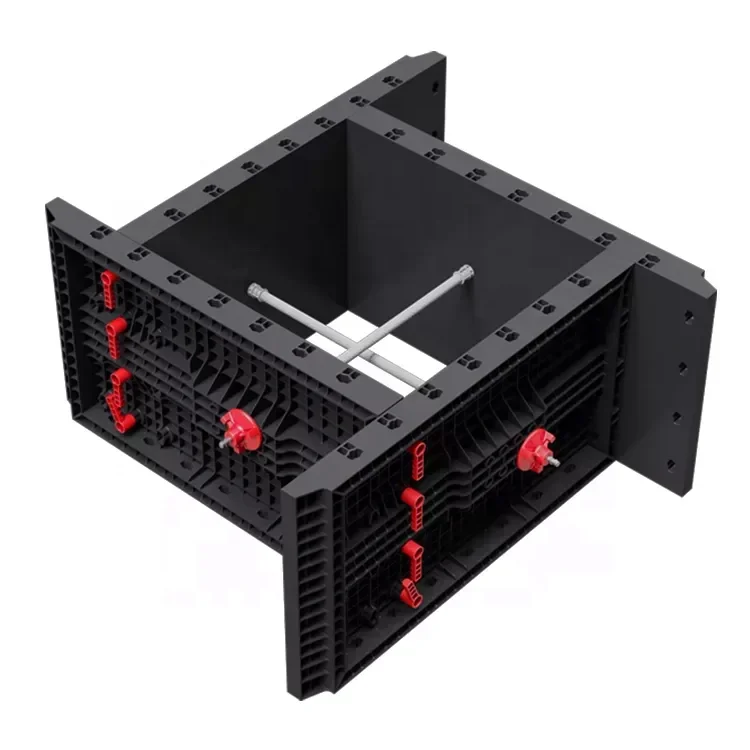 Adjustable Plastic Column Mould Modern Design Concrete Pillar Mold for Building Construction for Hotel Application