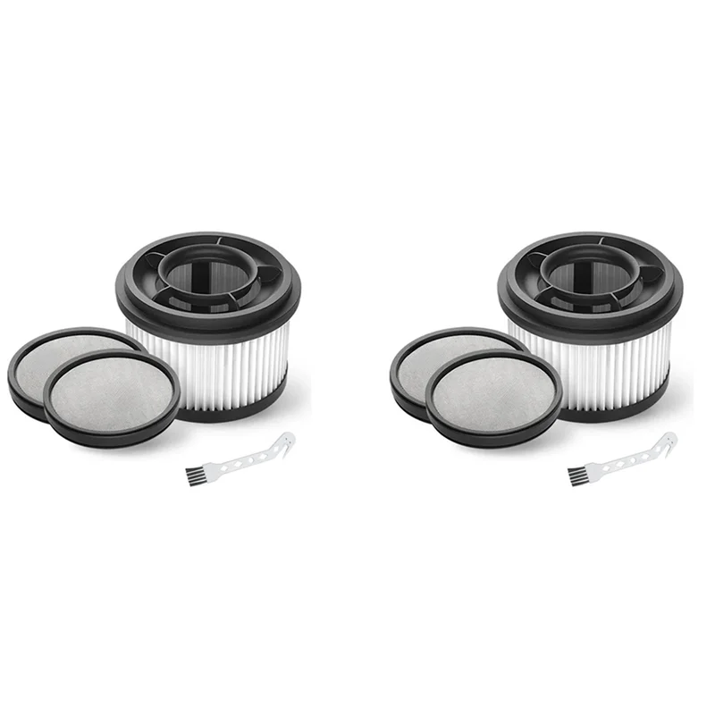 ABUD-2Set untuk Dreame T10 T20 T30 Penyedot Debu Tanpa Kabel Genggam Pengganti Filter Dapat Dicuci Filter Efisiensi Tinggi, 4
