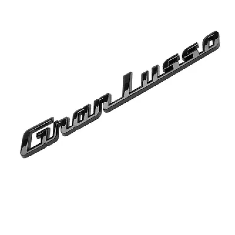 1pcs Car 3D ABS Gransport Trunk Letters Logo Badge Emblem Styling Decoration Sticker for Maserati Ghibli Coupe Accessories