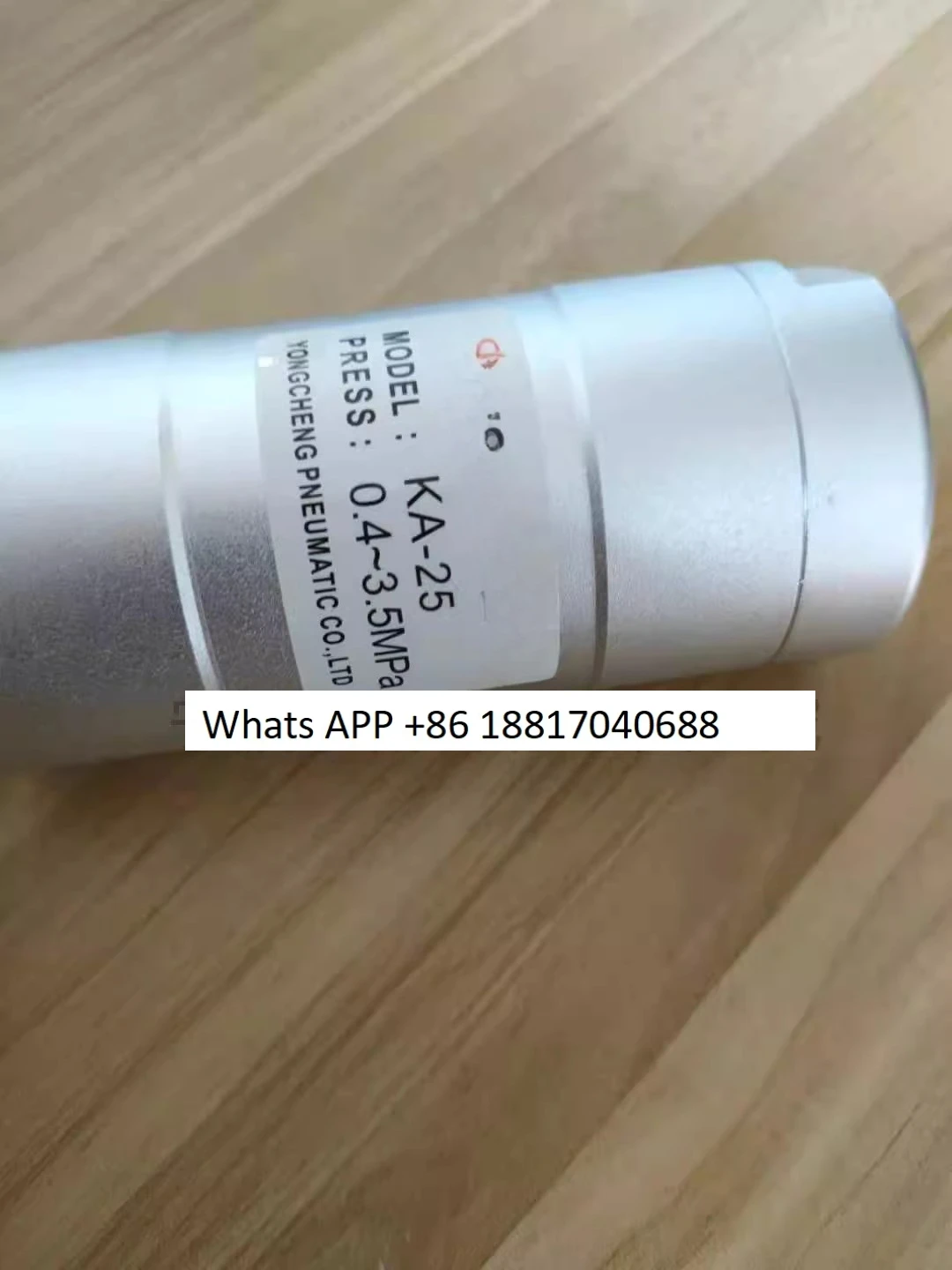 KA-25 high pressure check valve, special accessories for blow molding machine