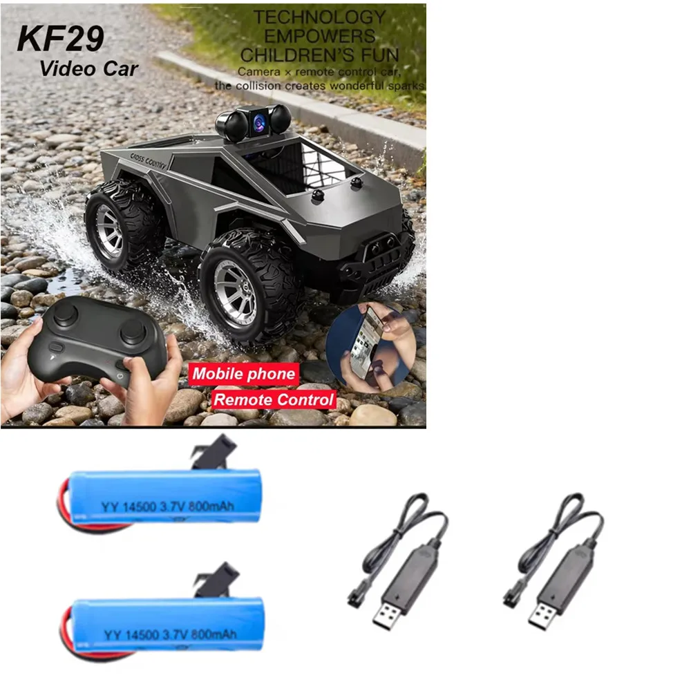 KF29 RC Car Battery 3.7V 800mah SM-2P Plug /USB Charging Cable / Use For: KF29 Parts