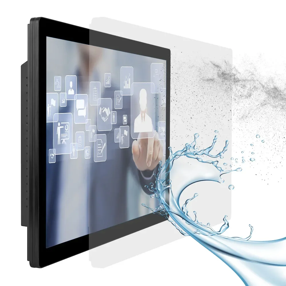 

Industrial Touch All in One Wall Mounted Screen PC 21.5'' 1920*1080 Stock All in One Industrial Android Touch Panel PC 250 Cd/m2