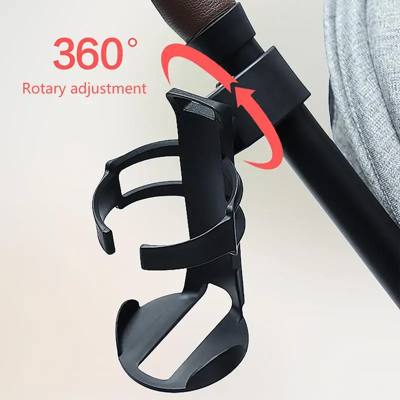 Universal Baby Stroller Cup Holder Adjustable Pushchair Cup Holder Drink Coffee Cup Holder For Outdoor Travel Baby Accessories