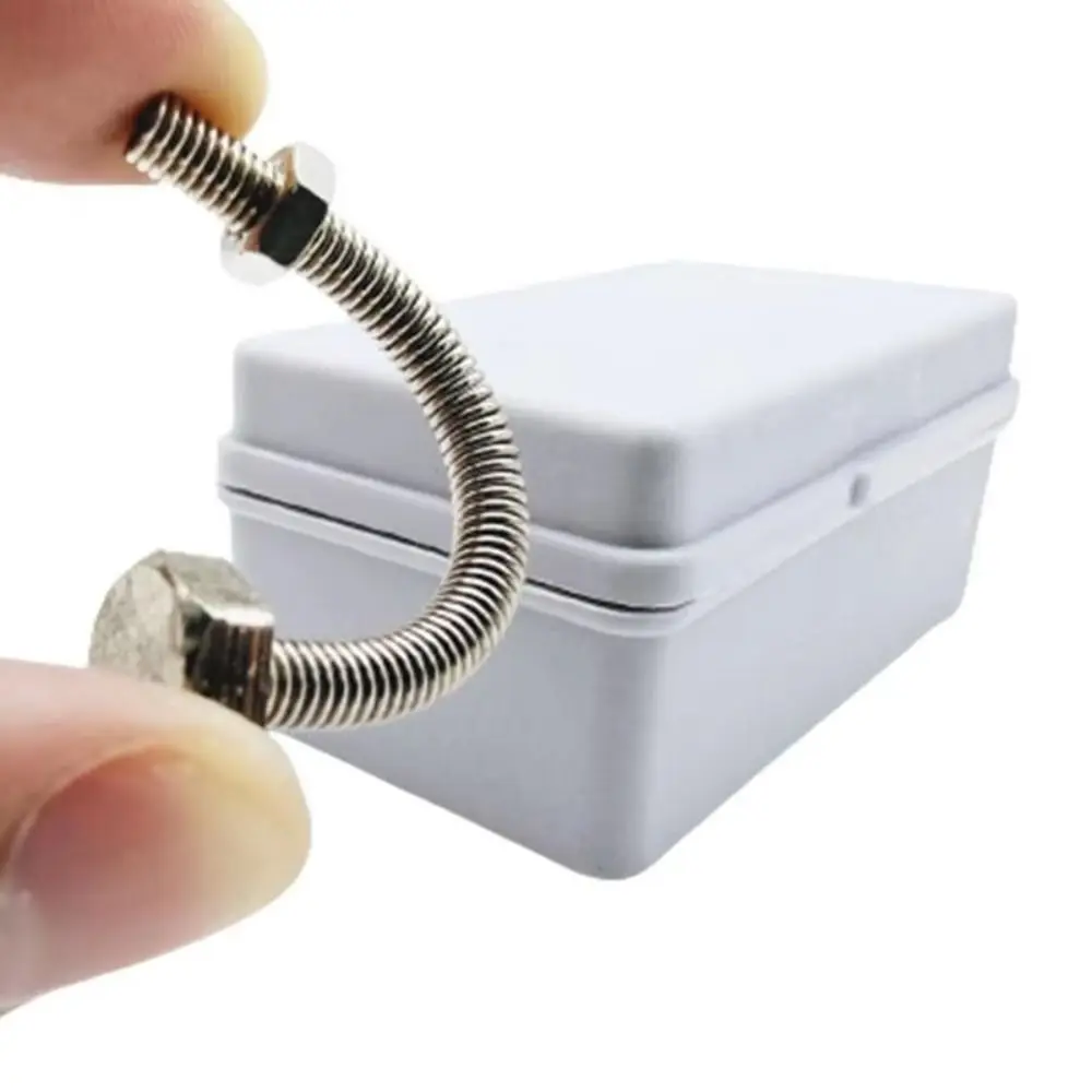 

Close Up Strong Man Bending Screw Mentalism Performance Screw Magic Tricks Metal Talent Shows Magic Screw Magician Props