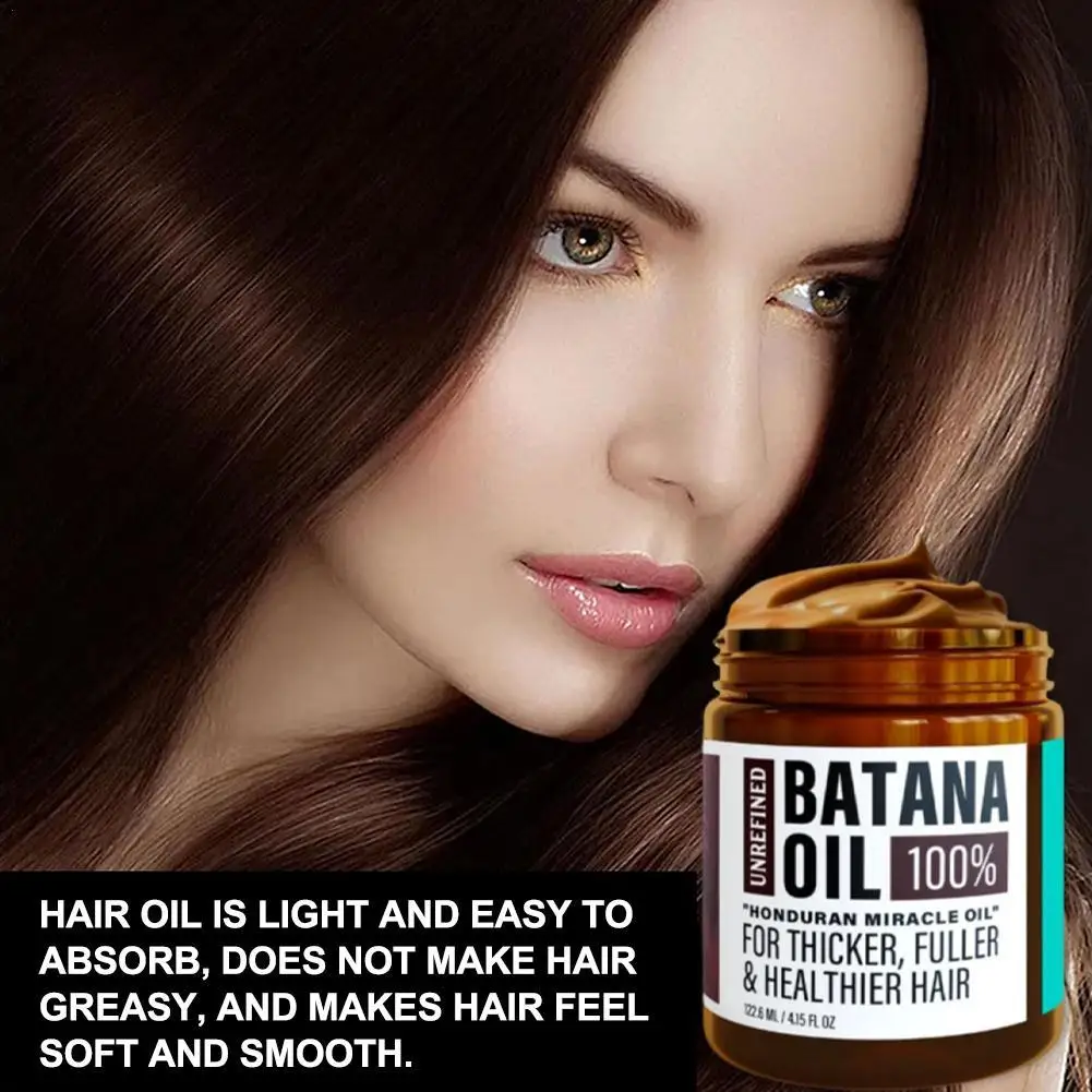 100% Honduran Miracle Oil For Thicker Fuller & Healthier Hair Moisturizes Hair, Strengthens Hair Naturally Fluffs Softens Hair