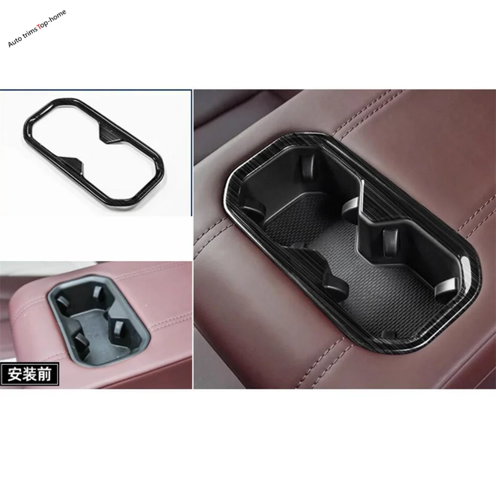 

Air Conditioner Outlet Vent Water Cup Holder Rear Trunk Door Control Button Cover Trim For Geely Monjaro Kx11 Manjaro 2023 2024