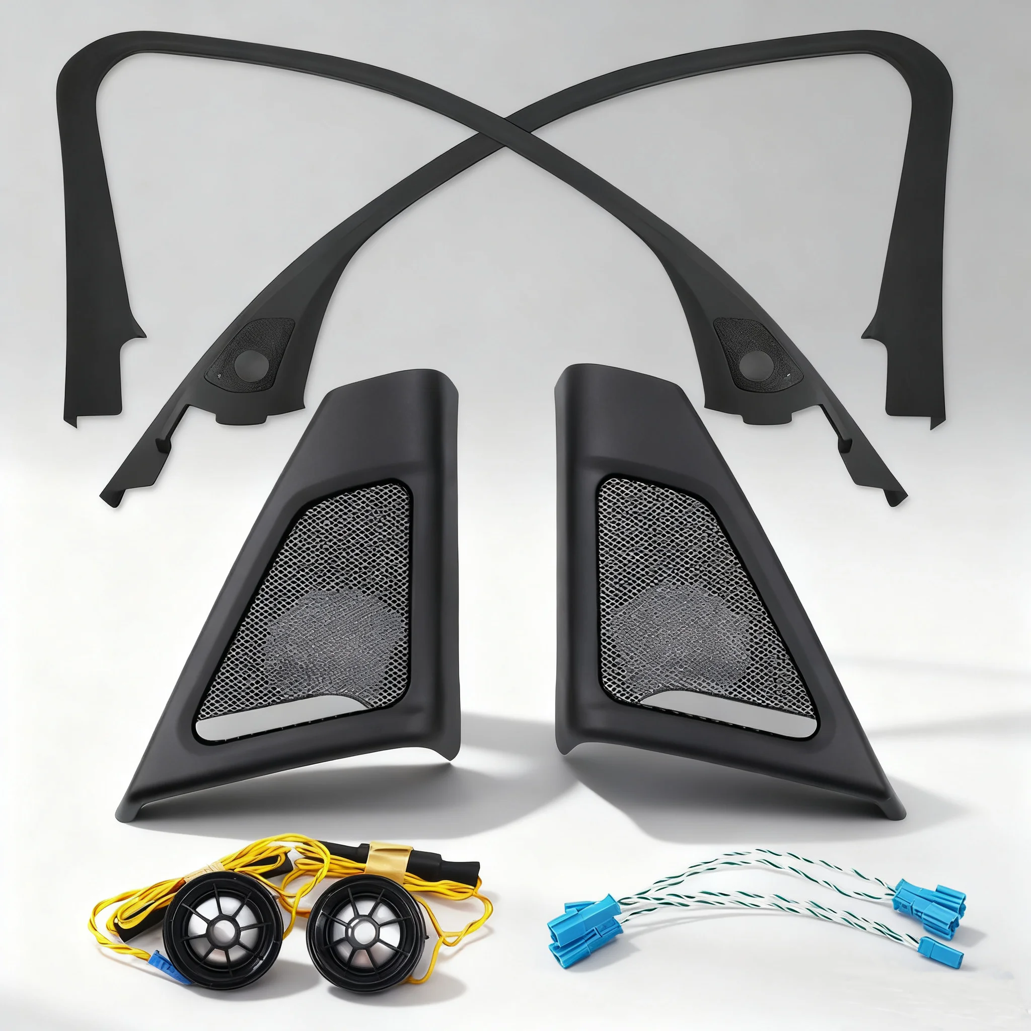 

Front Door Tweeter Cover Kit For Bmw F10 F30 F48 G01 G20 G30 Car Panel Audio Spaeker Loudspeaker Case Shell Upgrade Accessories