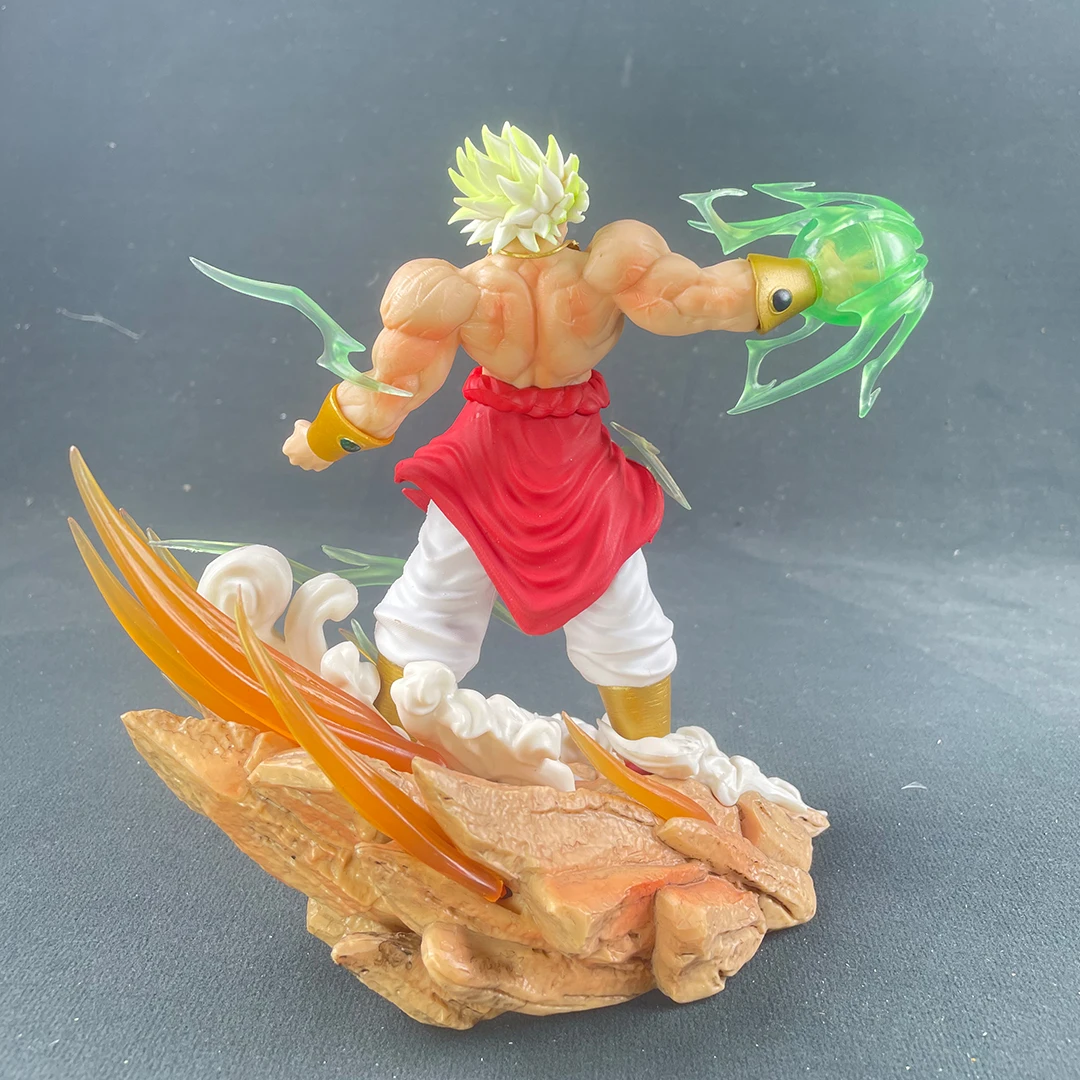 Аниме Dragon Ball Broly Vs Son Goku Фигурка 20 см Gk ПВХ Фигурки Статуя Коллекция Модель Игрушки Подарки