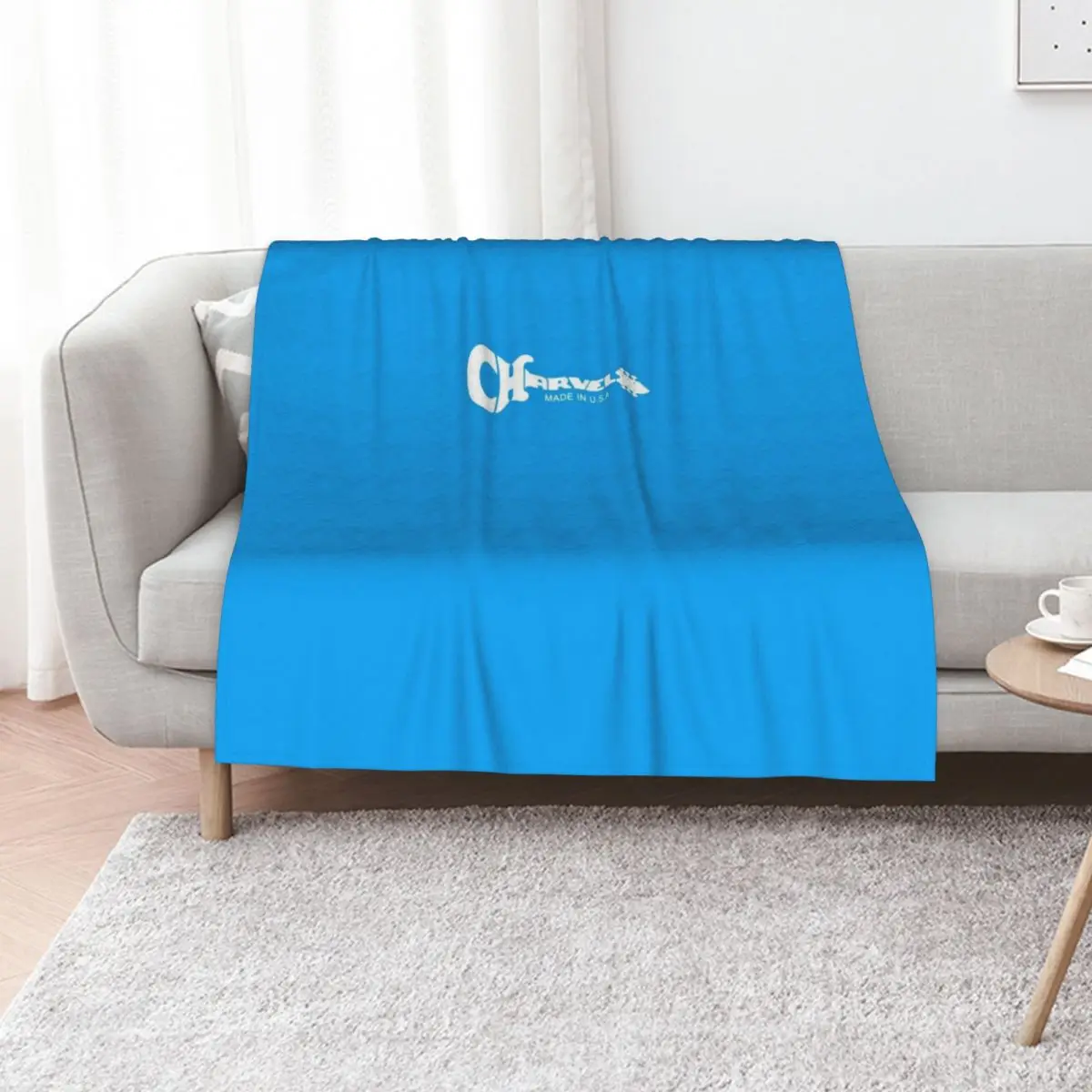 Best Seller - Charvel Logo Merchandise Essential T-Shirt Throw Blanket Flannel funny gift Bed Soft Big Luxury Brand Blankets