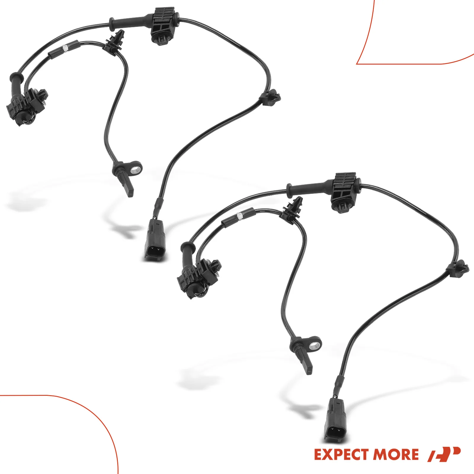 A-Premium 2Pcs Front Driver & Passenger Side ABS Wheel Speed Sensor for Mazda CX-5 2017-2025