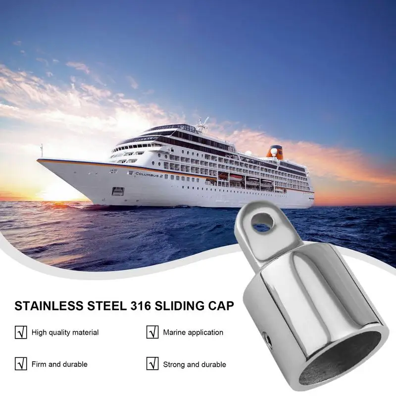 

Boat Top Fittings Boat FittingsStainless Steel Fitting Boat Bimini Top Hinged Marine Hardware Pop Metal Cap crafted For Boats