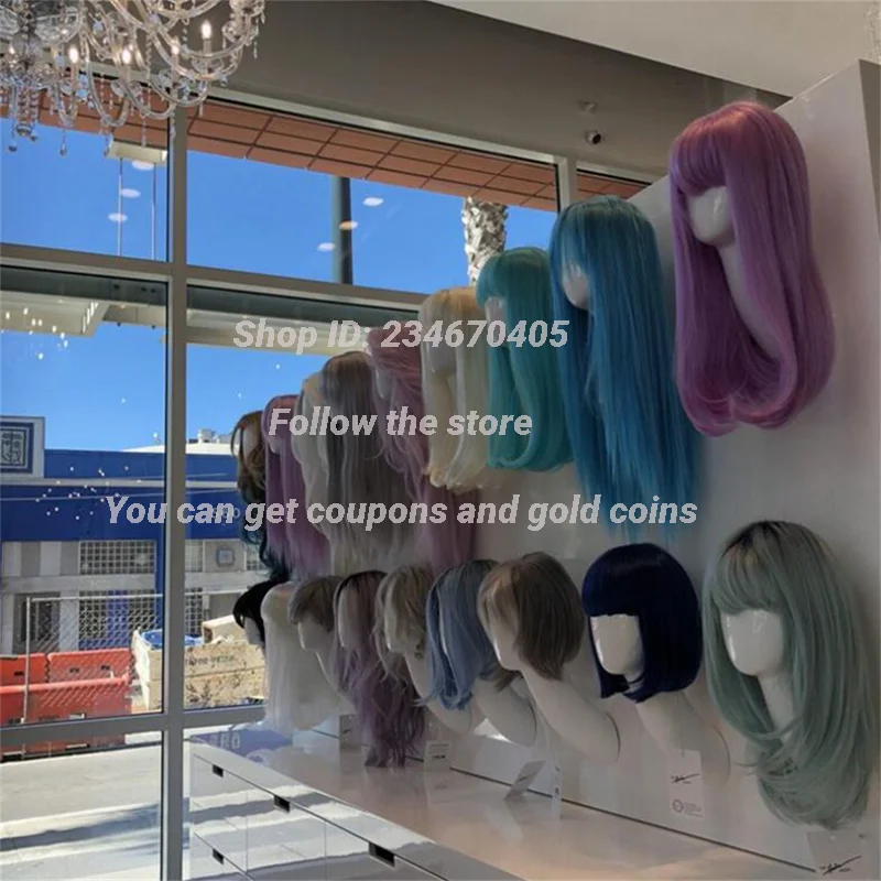 Mannequin de tête féminine suspendu au mur électrolytique, affichage de tissu de perruque, accessoires de modèle, faux cadre, 3 styles, E048