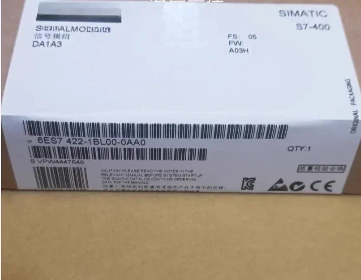 Brand new genuine unopened 6ES7 422-1BL00-0AA0 6ES7422-1BL00-0AA0 in stock for sale