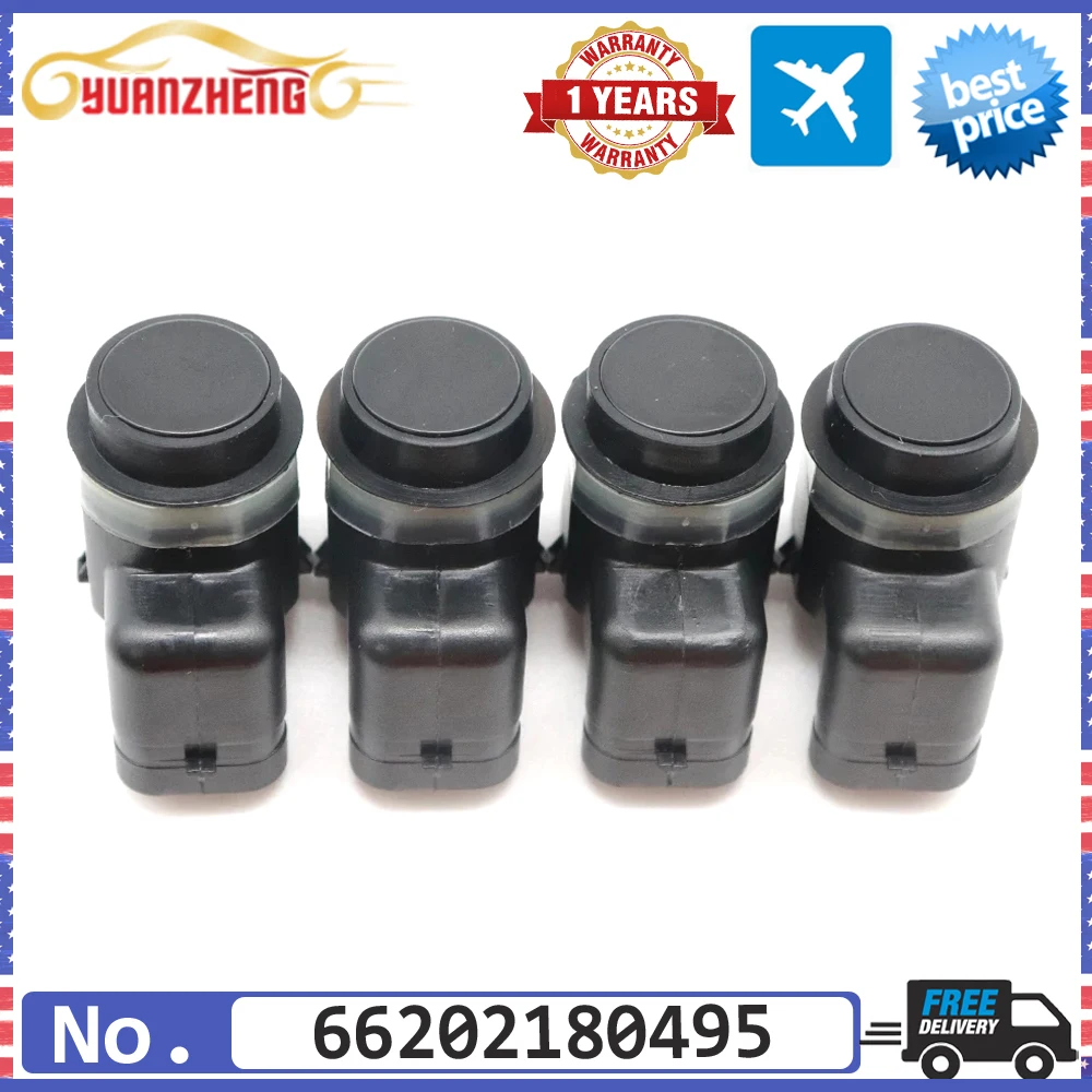 

4 шт. новый датчик парковки PDC 66202180495 подходит для BMW F10 F07 F11 F12 F01 F25 E70 E71 X5 X6 X3 66202151635 2180495