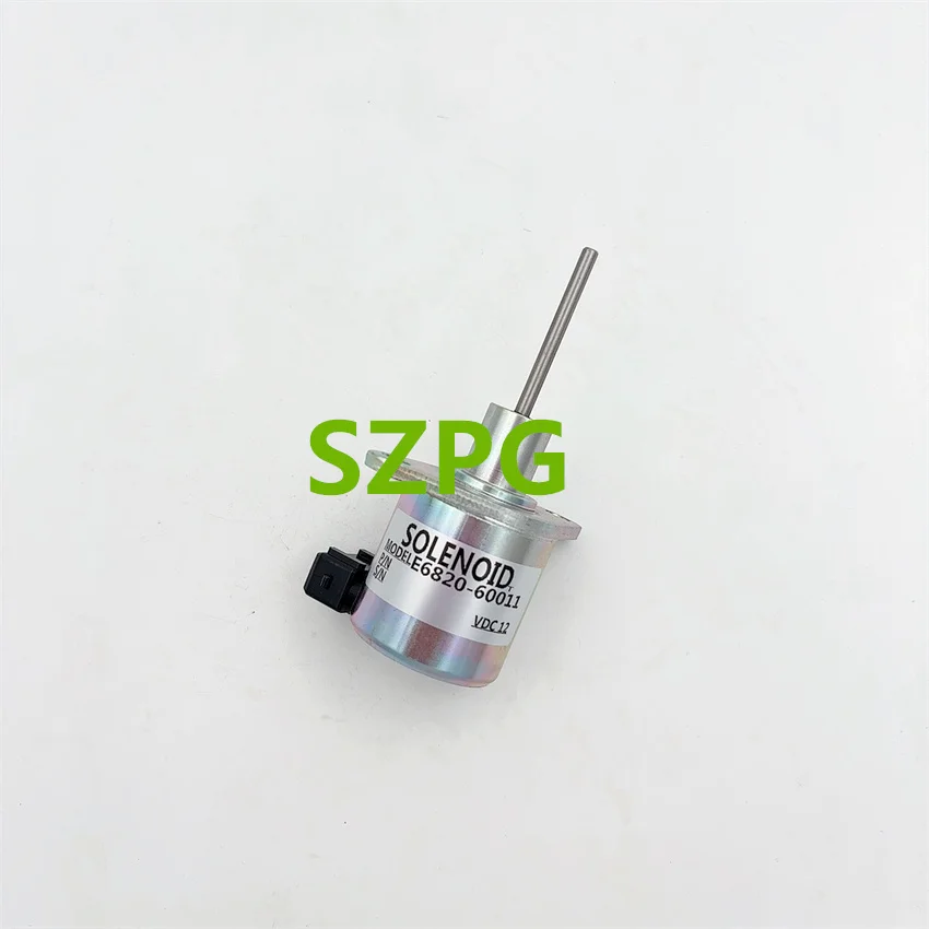 12V Engine Stop Solenoid E6820-60010 E6820-60011 E682060011 Fit For KIOTI Mechron CK DK RX Tractor